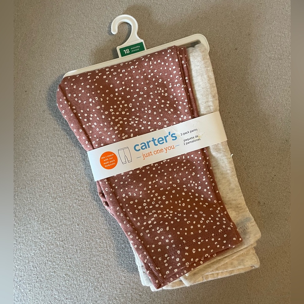 Carter’s Two Pack Leggings